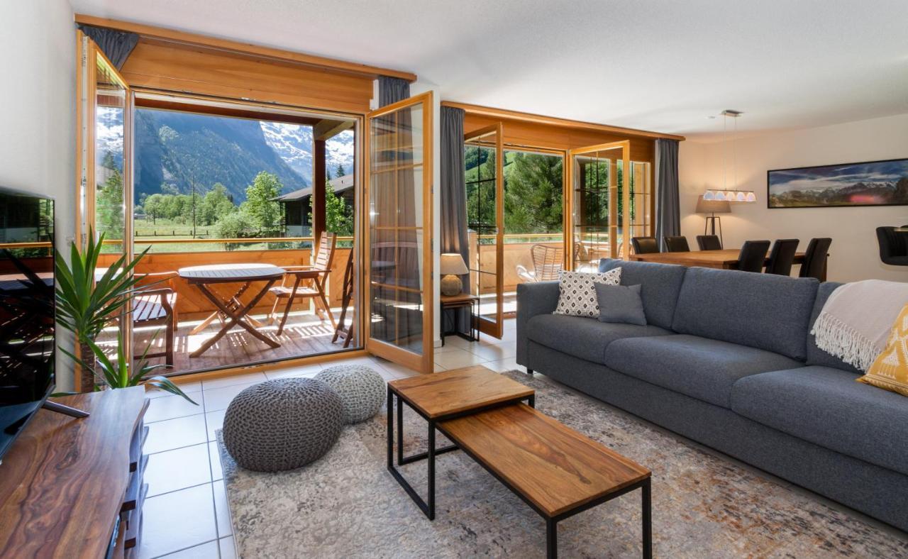 Apartment Arven Lauterbrunnen Dış mekan fotoğraf