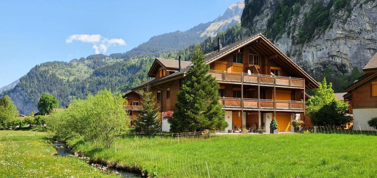 Apartment Arven Lauterbrunnen Dış mekan fotoğraf